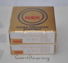 NSK angular contact ball bearing 7204CTYNSULP4|NSK angular contact ball bearing 7204CTYNSULP4Manufacturer